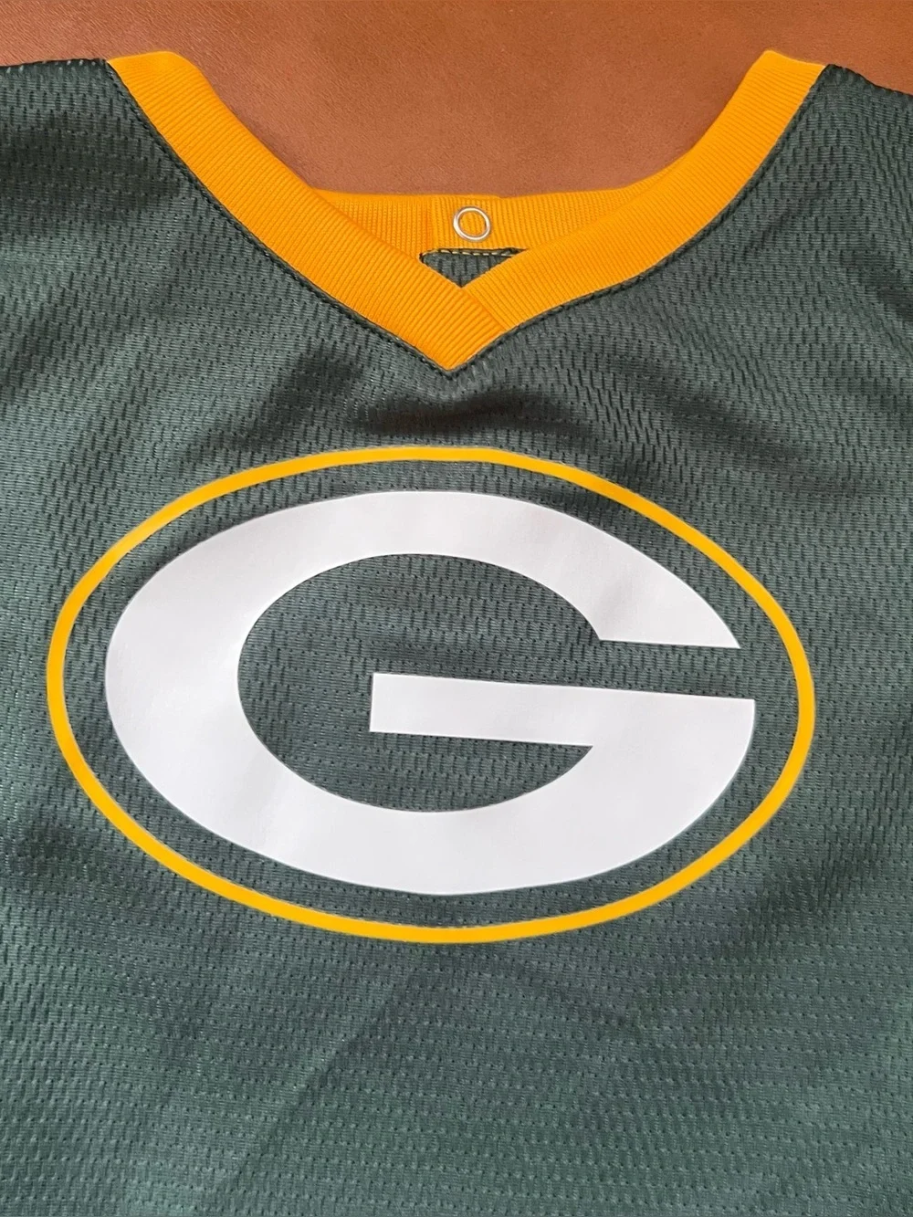 NFL Team Apparel Baby Girl Green Gerber Green Bay Packers Dress Sz 18M